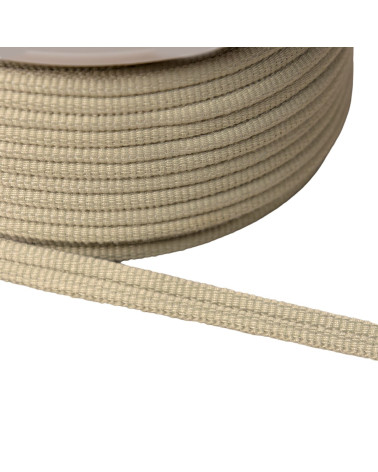 Double 9mm gray cord per meter