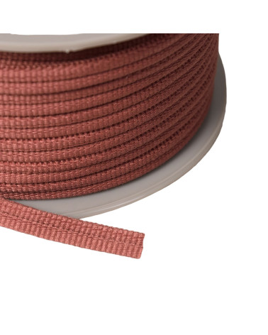 Double cord 9mm old pink per meter