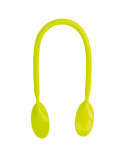 Lot de 2 anses de sac modernes 60 mm jaune fluo