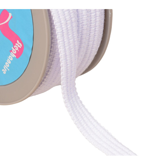 Four cords braid 15mm white per meter