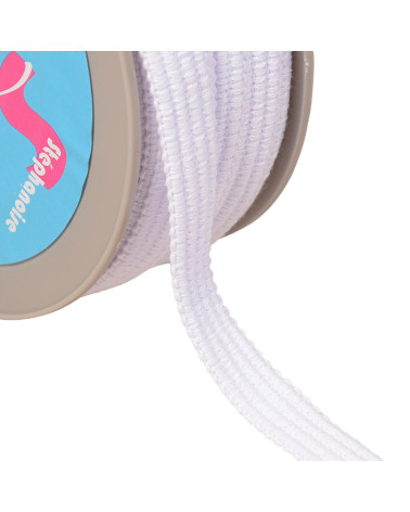 Braid four cords 15mm white by the meter