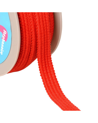 Four 15mm red cord braid per meter
