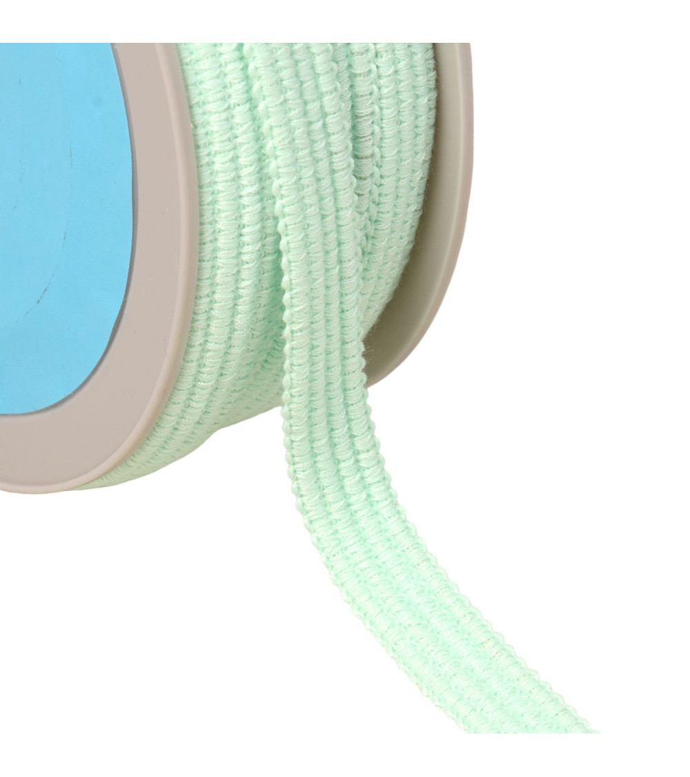 Four cords braid 15mm nile green per meter