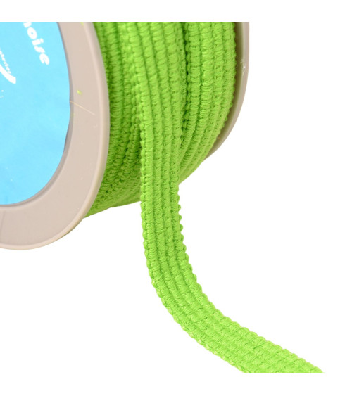 Four 15mm anise green cord braid per meter