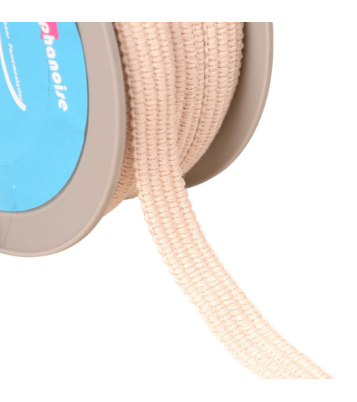 Four cord braid 15mm ecru by the meter