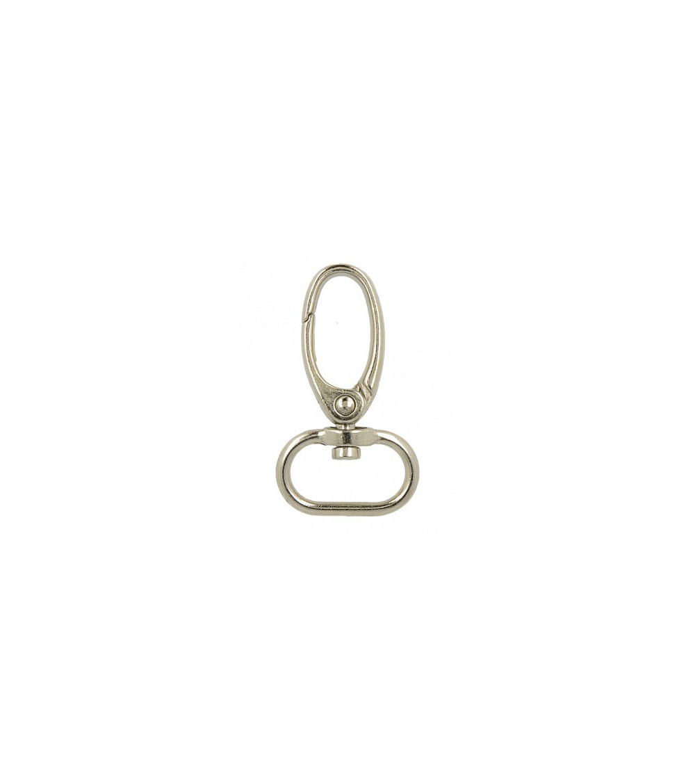 20mm silver colored carabiner