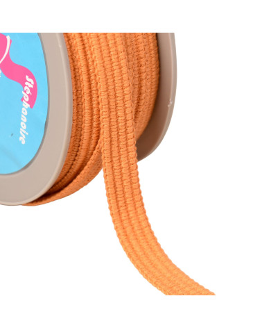 Four cords braid 15mm pink orange salmon per meter