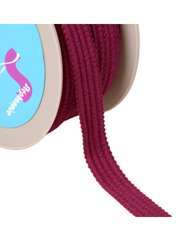 Galon quatre cordons 15mm violet prune au m�tre