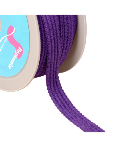 Four 15mm purple cords per meter