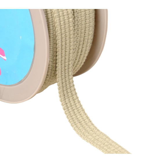 Four cords braid 15mm gray per meter