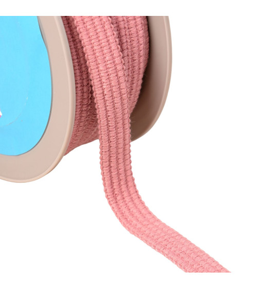 Four cords braid 15mm old pink per meter