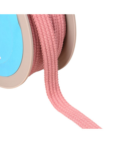 Four cords braid 15mm old pink per meter