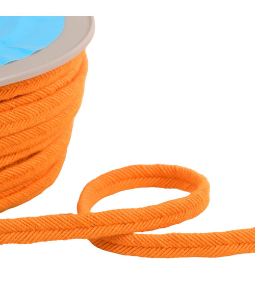 Bobine 20m double cordon fils 10mm orange