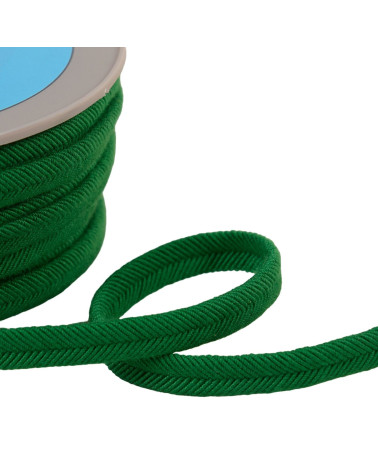 Bobine 20m double cordon fils 10mm vert foncé