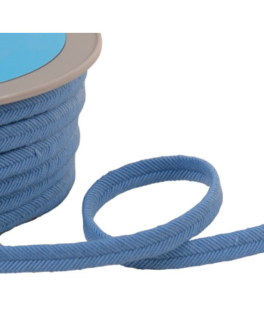 20 m Spule, Doppeldrahtschnur, 10 mm, Zigeunerblau