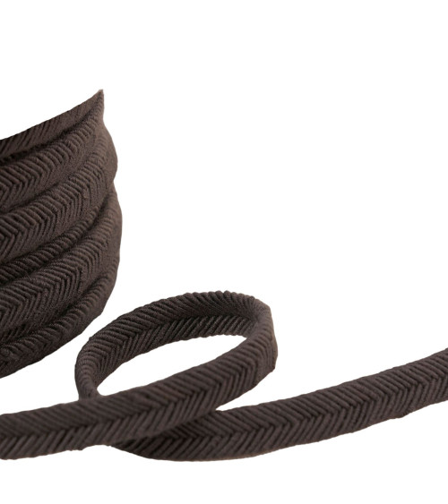 20m spool double cord 10mm dark gray wires