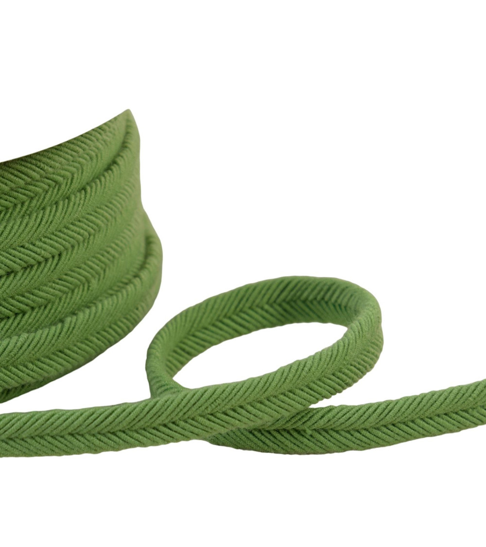 20m spool double wire cord 10mm light khaki green