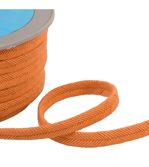 20m spool double wire cord 10mm pink orange salmon