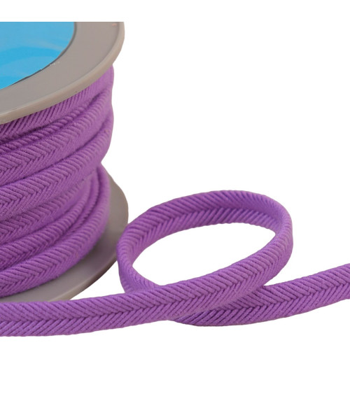 Bobine 20m double cordon fils 10mm violet violet parme