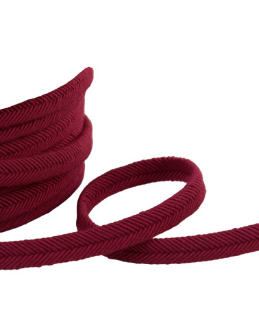 Bobina da 20 m di cordone doppio da 10 mm viola prugna