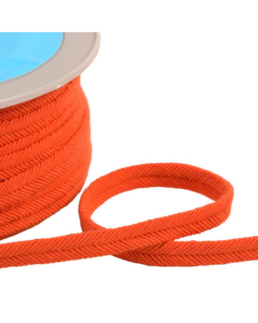 20 m Spule, Doppeldrahtschnur, 10 mm, bengalorange