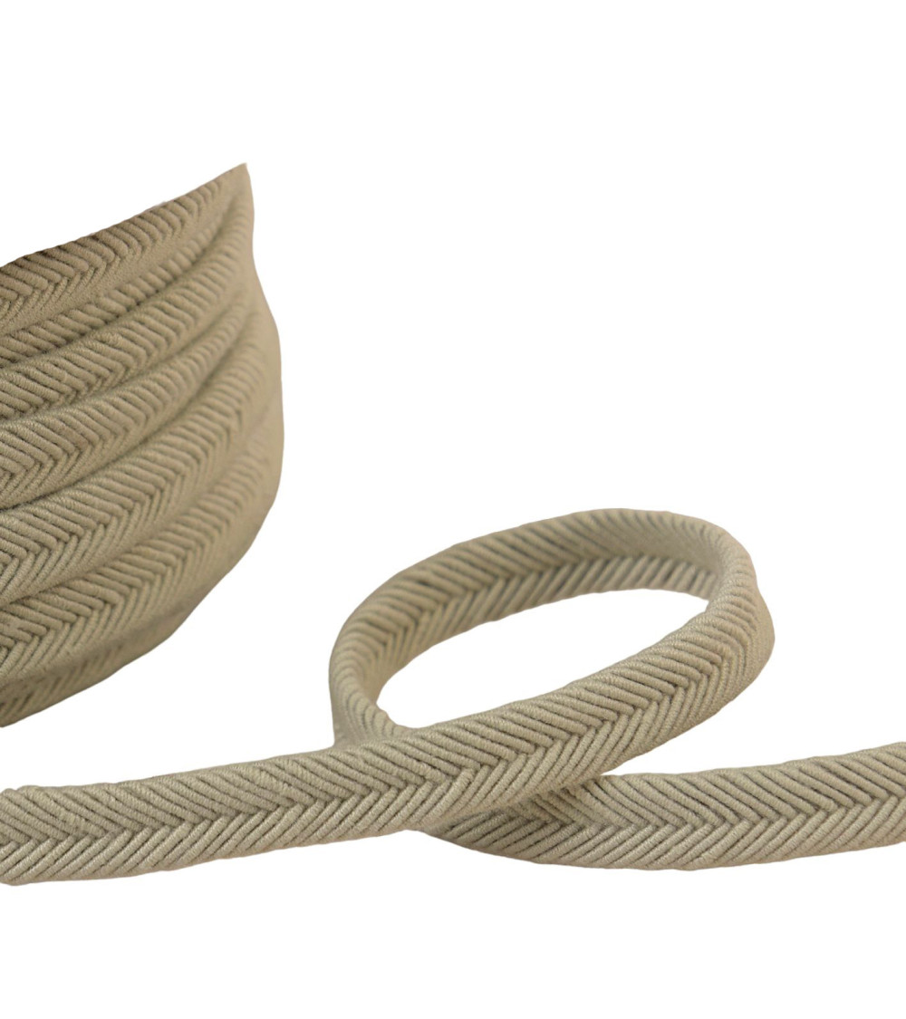 20m spool double wire cord 10mm gray