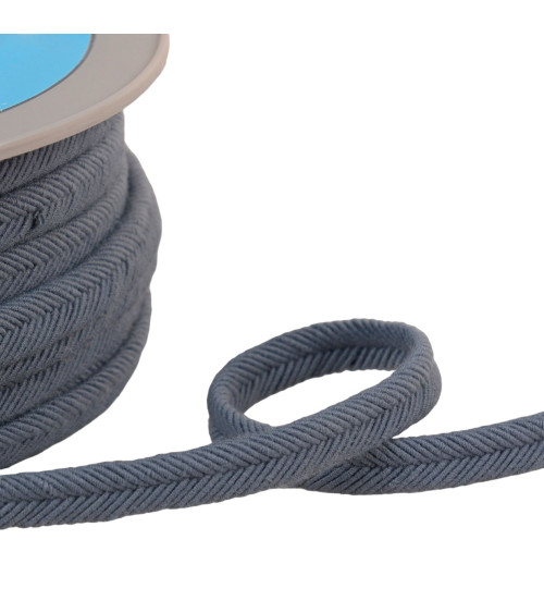 20m spool double wire cord 10mm gray