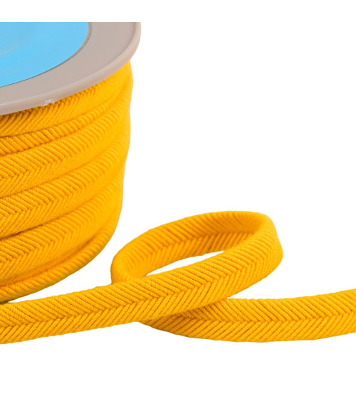 20m spool double wire cord 10mm yellow/orange