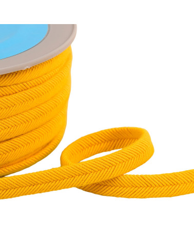 Bobine 20m double cordon fils 10mm jaune/orange