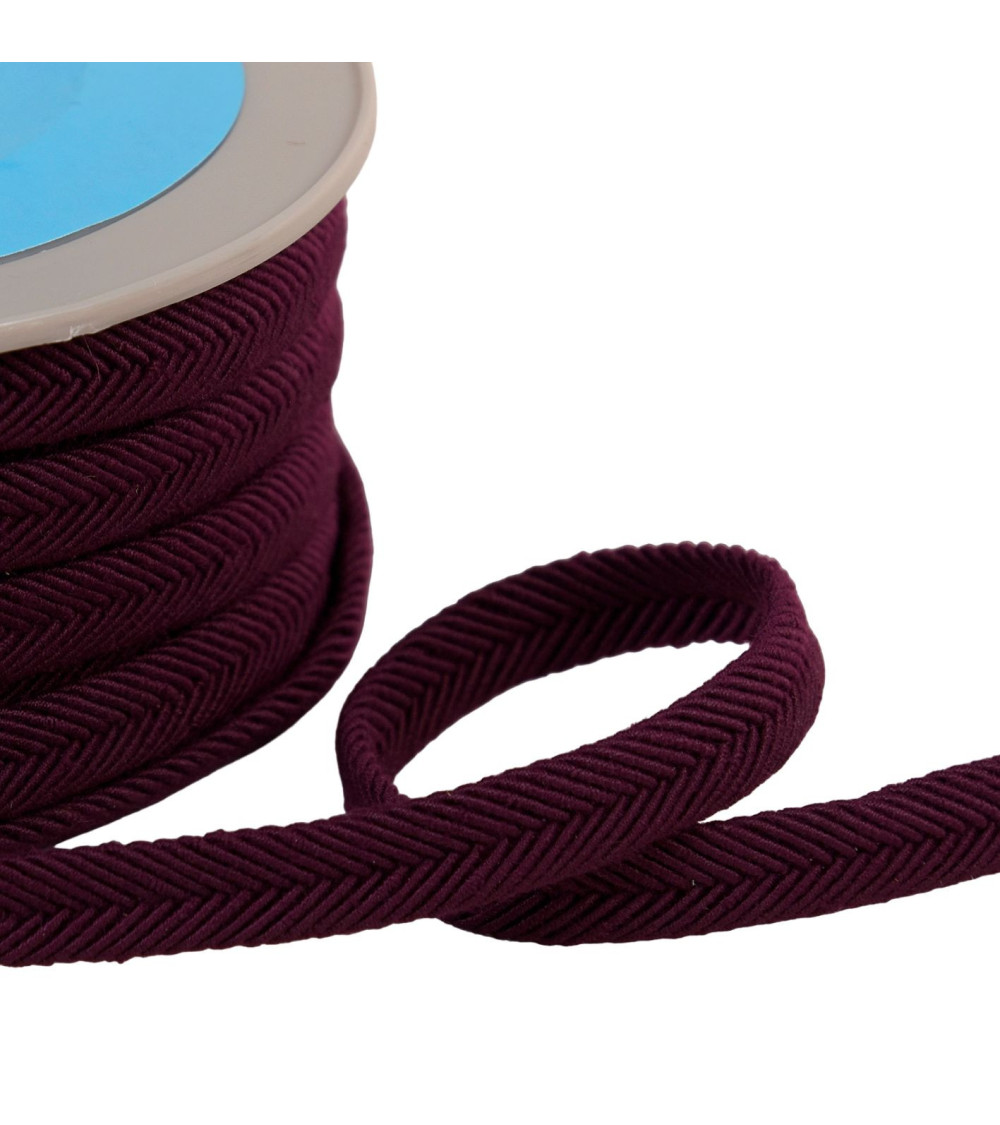 Bobine 20m double cordon fils 10mm violet