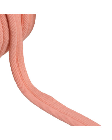 20m reel of piping cord thread 6mm salmon orange