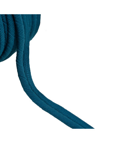 Spool of 20m piping cord threads 6mm duck blue