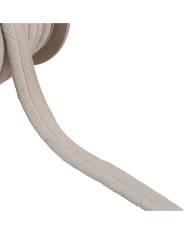 20m reel of piping cord thread 6mm gray/blue