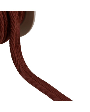 Spool 20m piping cord thread 6mm dark rust orange