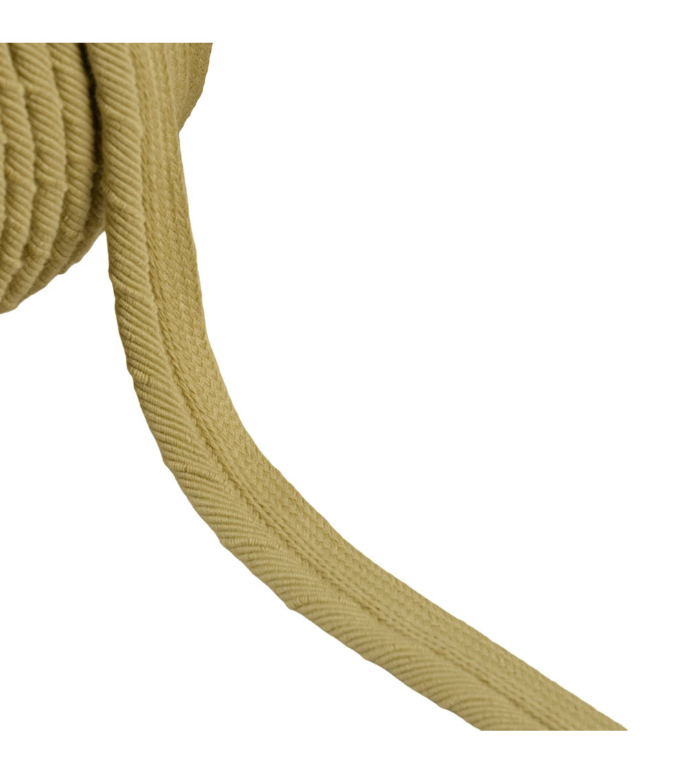 20m spool piping cord thread 6mm beige green