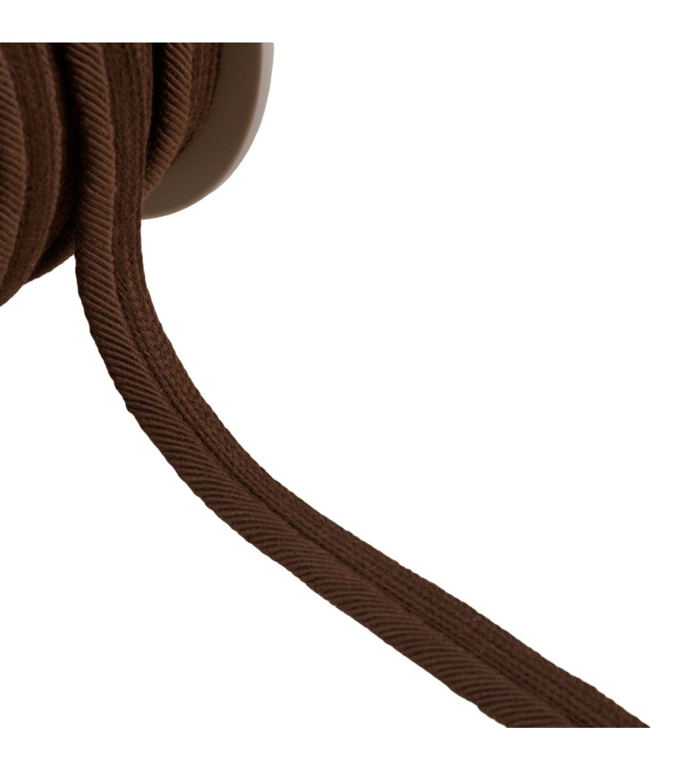 20m spool piping cord thread 6mm coffee brown