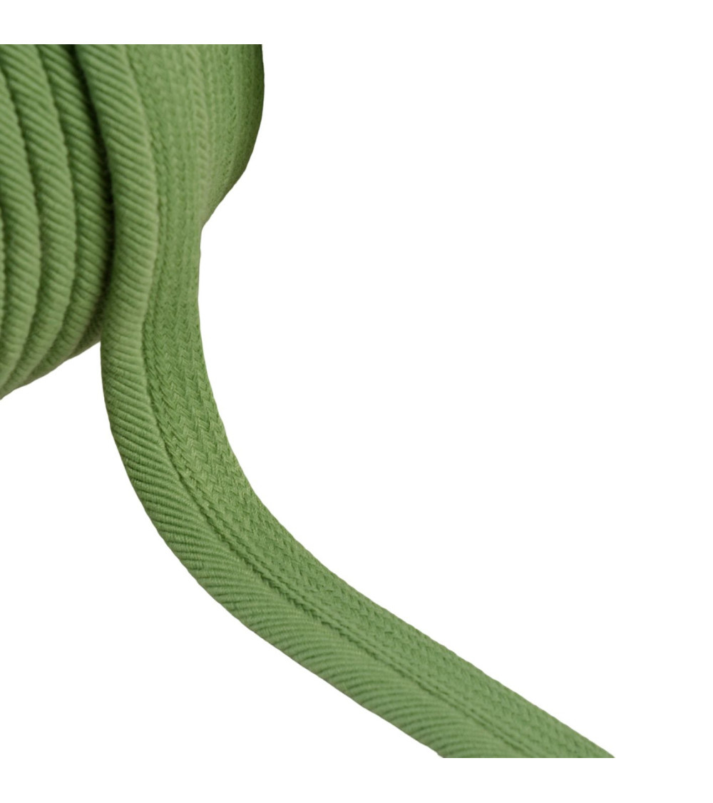 Spool of 20m piping cord thread 6mm light khaki green