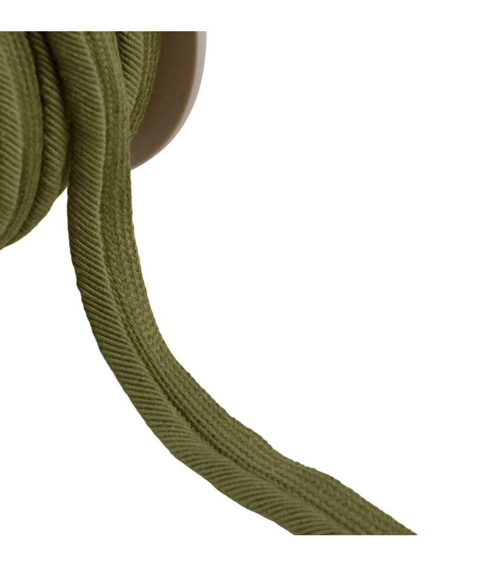 20m spool piping cord thread 6mm khaki green