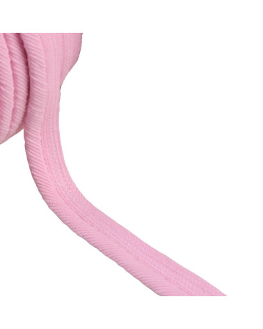 Spool of 20m piping cord thread 6mm light pink
