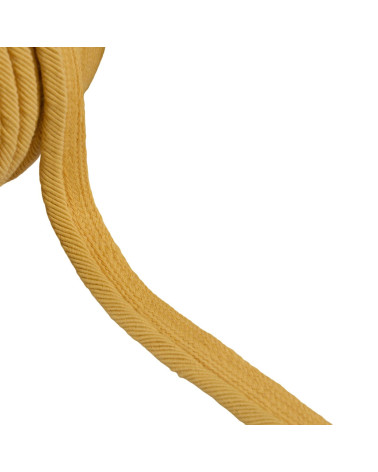 Spool of 20m piping cord threads 6mm yellow/orange