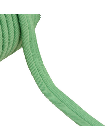 Bobine 20m passepoil cordon fils 6mm vert d'eau