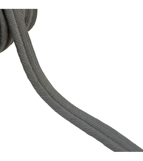20m spool piping cord thread 6mm light gray