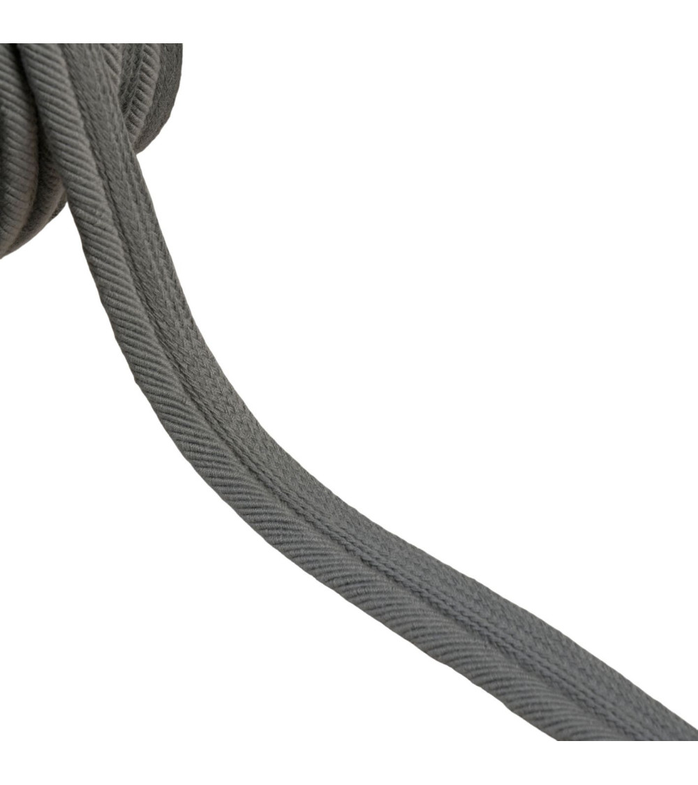 20m spool piping cord thread 6mm light gray