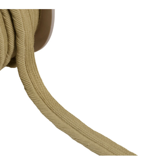 20m spool piping cord thread 6mm taupe brown