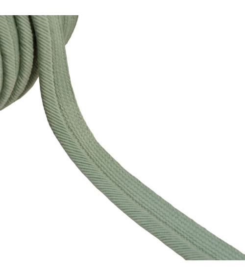 20m spool piping cord thread 6mm almond green