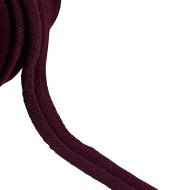 Bobine 20m passepoil cordon fils 6mm violet
