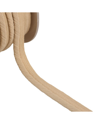 Spool of 20m piping cord thread 6mm beige