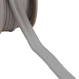 Bobine 20m passepoil cordon 5mm gris clair