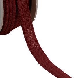 Bobine 20m passepoil cordon 5mm rouge bengale