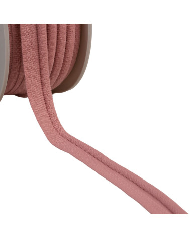 Bobine 20m passepoil cordon 5mm vieux rose